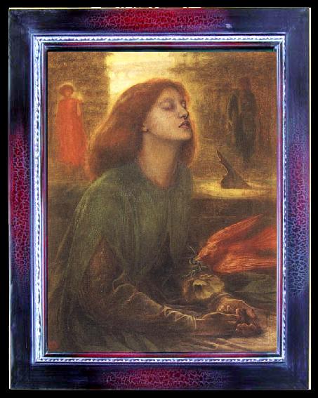 framed  Dante Gabriel Rossetti Beata Beatrix, Ta047